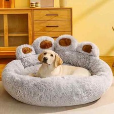 Plush Pet Cat Dog Beds Calming