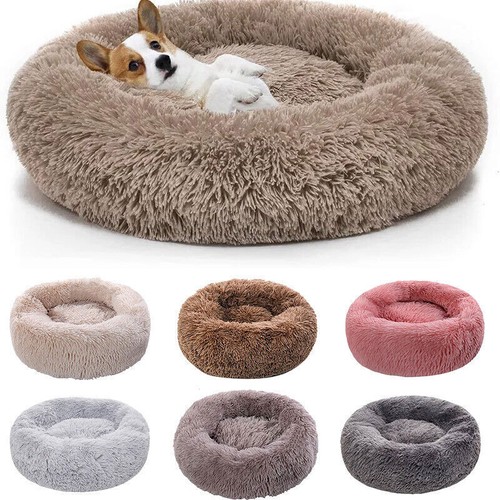 Washable dog bed donut soft - washable,