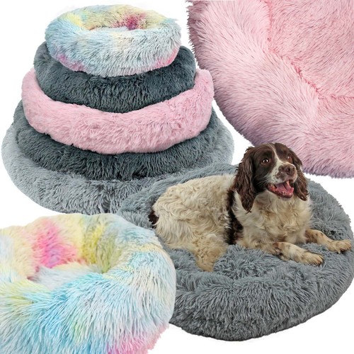 Round dog bed donut - bed,