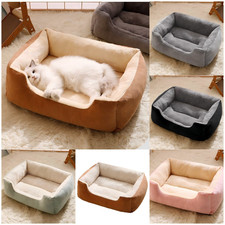Dog Bed Cat Beds Soft Washable
