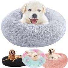 Dog Bed Donut Soft Large Plush